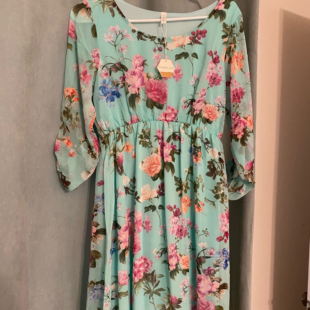 Maternity dress Pink blush